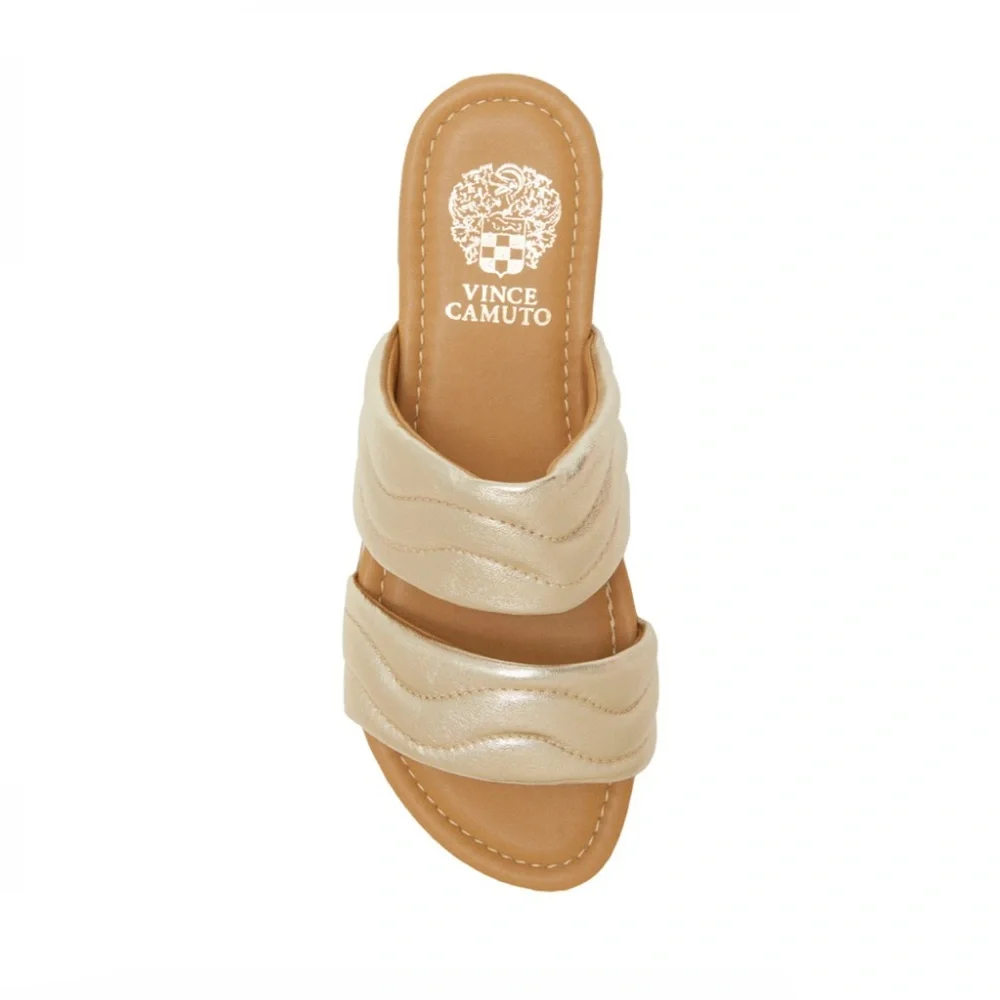 VINCE CAMUTO SONDRIE TWO-STRAP‎ SLIDE